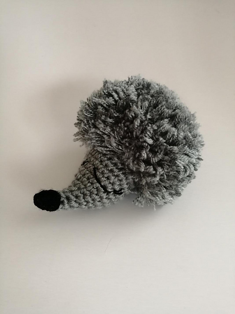 Amigurumi Ponpon Tüylü Kirpi Yapımı