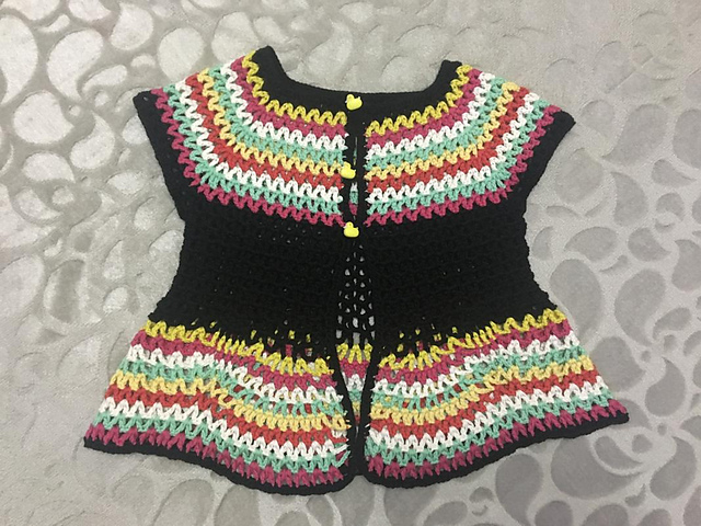 Bonibon Bebek Yeleği Yapımı