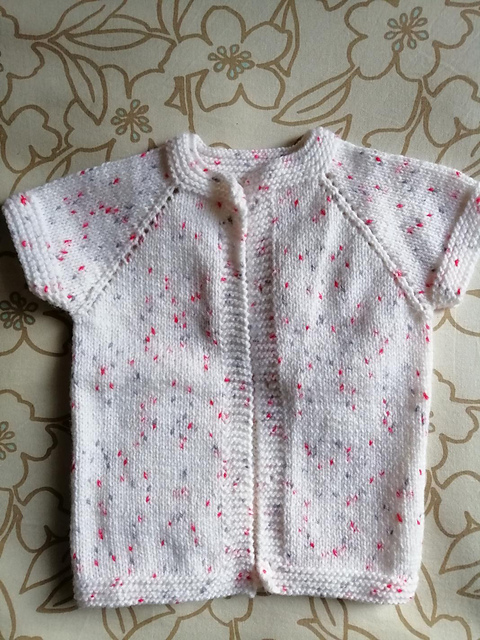 Benekli Kolay Bebek Yeleği Yapımı