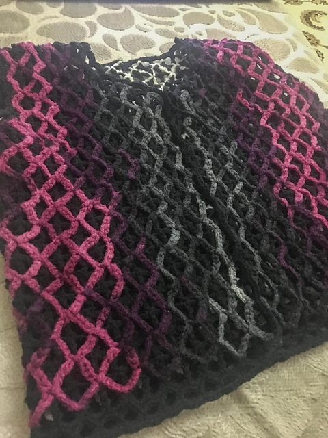 Zigzag Zincir İşi Bebek Yeleği Yapımı