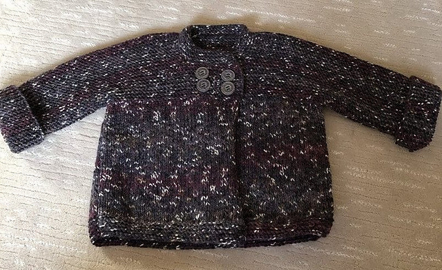 Kolay Ebruli Bebek Hırkası Yapımı