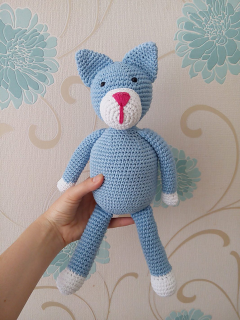 Amigurumi Büyük Kedi Yapımı
