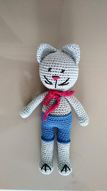 Amigurumi Şortlu Kedi Yapımı