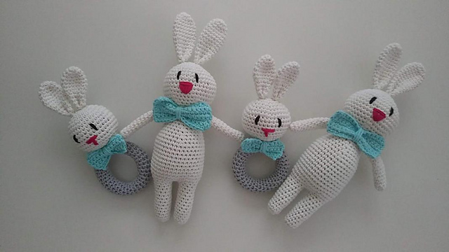 Amigurumi Tavşan ve Çıngırak Yapımı