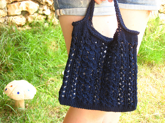 Denim and Lace Bag