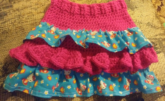 Skirt with Ruffles