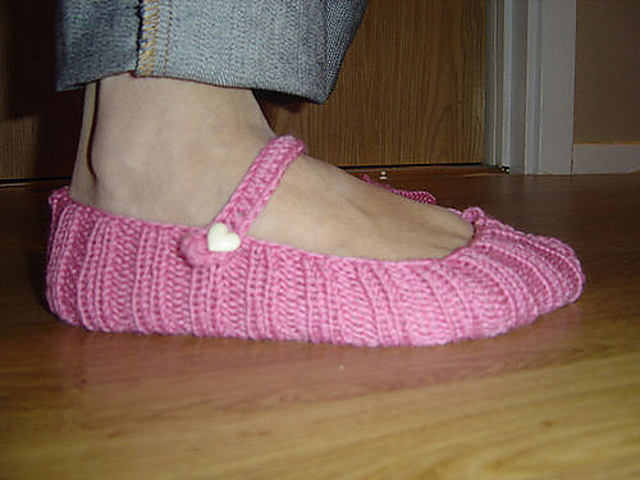 Knitted Mary Jane's