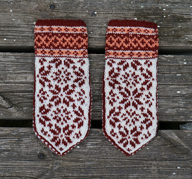 Nordavind mittens