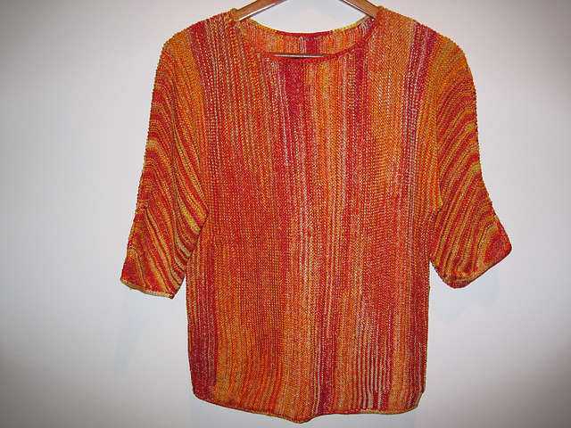 Bias-Sleeve Sweater