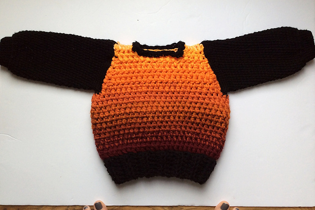 Ombré Toddler Sweater