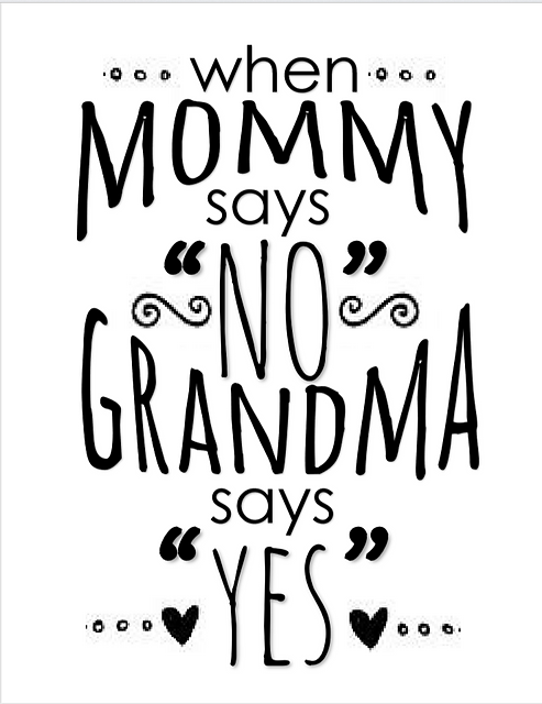 Grandma says yes