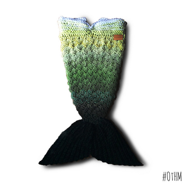 Medium Ombre Mermaid Fin