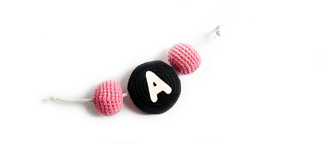 Jumbo Amigurumi Friendship Bracelet Beads