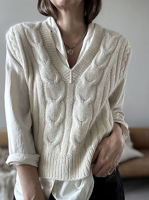 Ravelry: Tulip Loop Vest pattern by Other Loops_