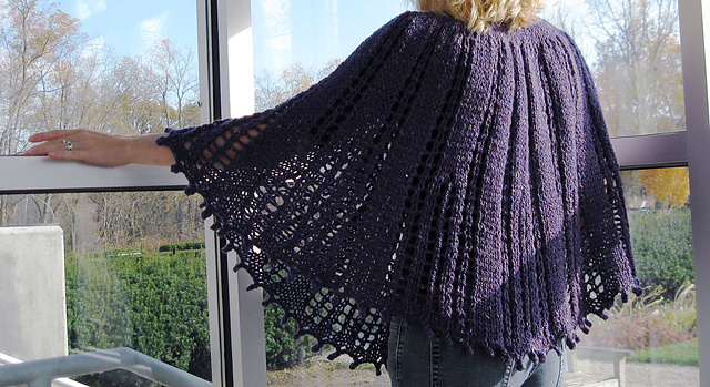 Aconite Shawl