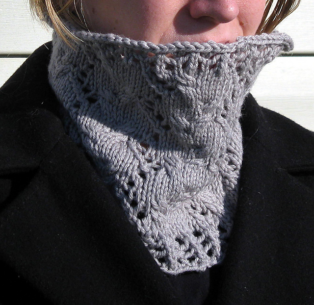 Winter Vine Cowl in Three Sizes