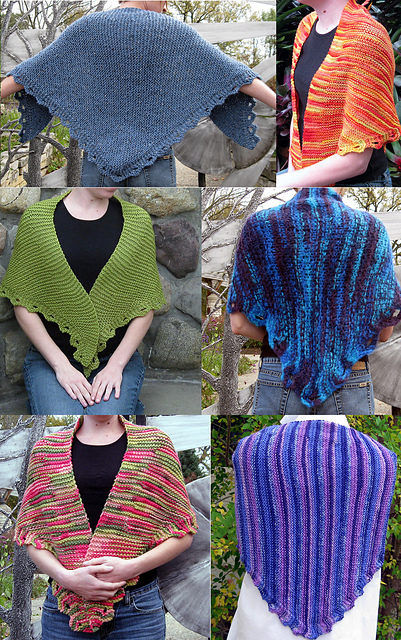 Gentle: Reversible Shawl