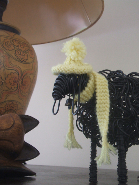 Pom Pom Snowmen: Hat and Scarf