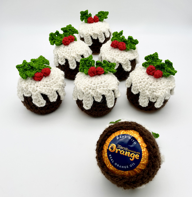 Chocolate Orange Christmas Pud