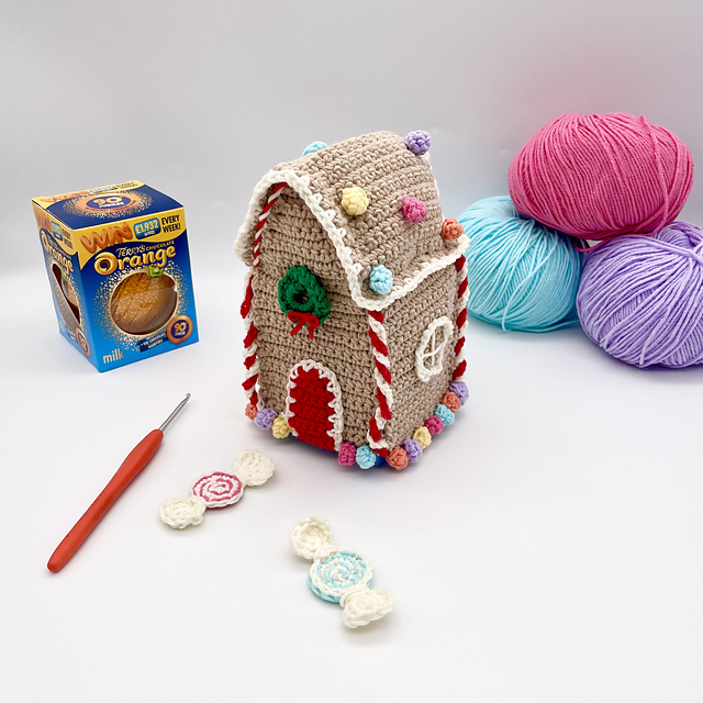 Gingerbread House Box Cover