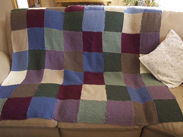 Easy-knit Afghan