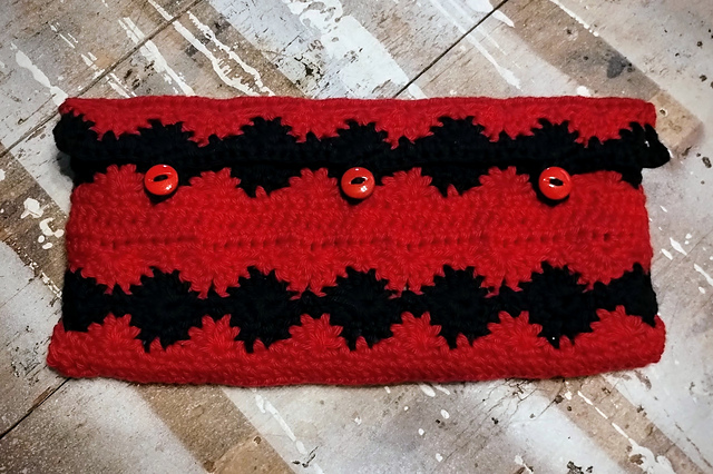 Harlequin Clutch Bag