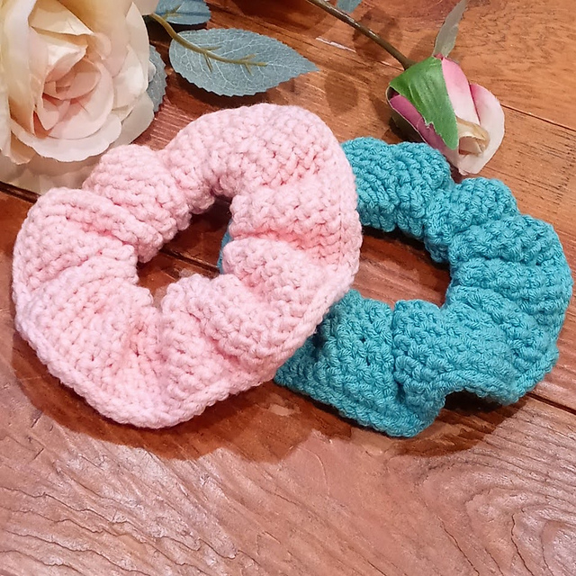 ヘアアクセサリー [TATIANA] Innocent Rose Scrunchie TATIANA☆Innocent Rose Scrunch ヘアアクセサリー☆送料関税込