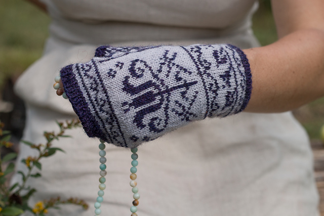 Spring Tulip Mitts