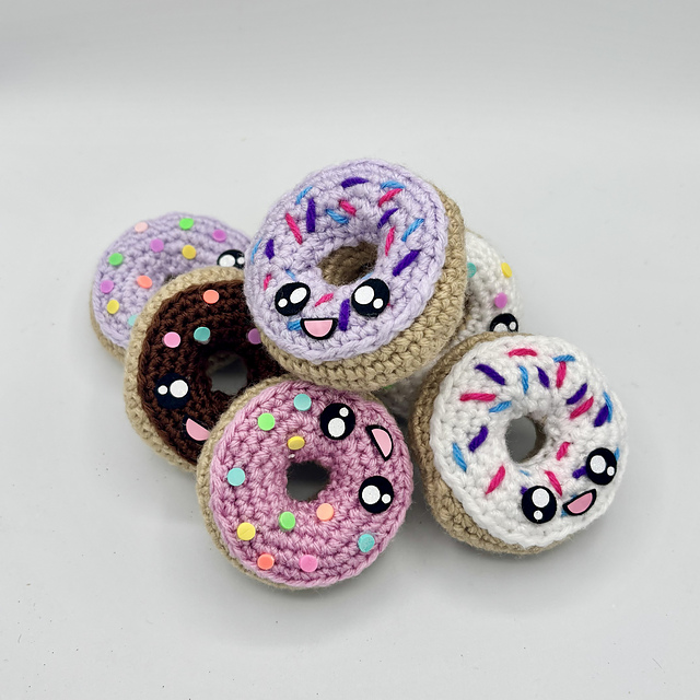Donut Keychain