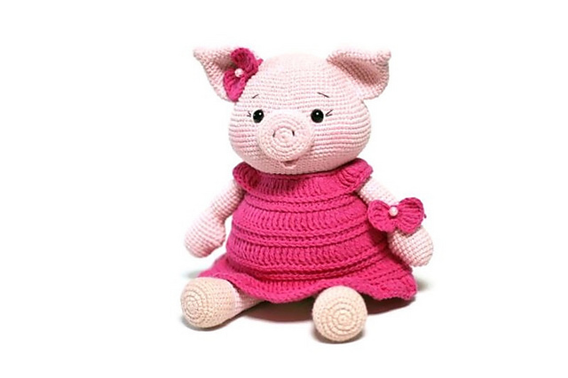 Piggie amigurumi