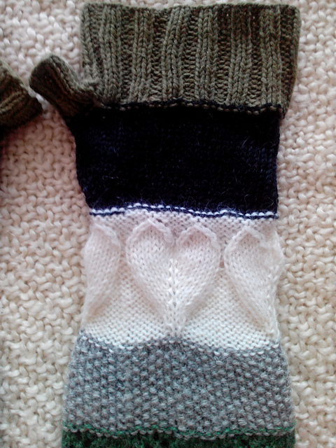 Long wrist warmers