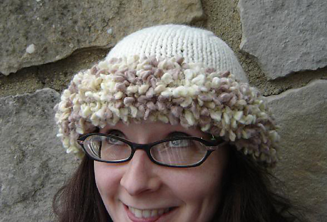 Tea-Stained Sheep Hat