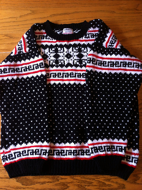 Dad's Ski Sweater