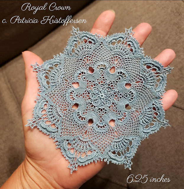 Doily #5/ Royal Crown