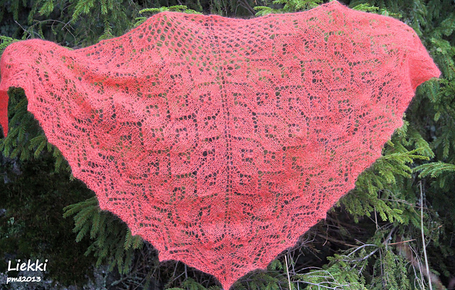Liekki Shawl