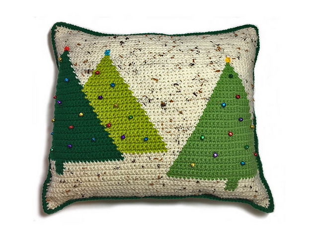 Holiday Trees Pillow