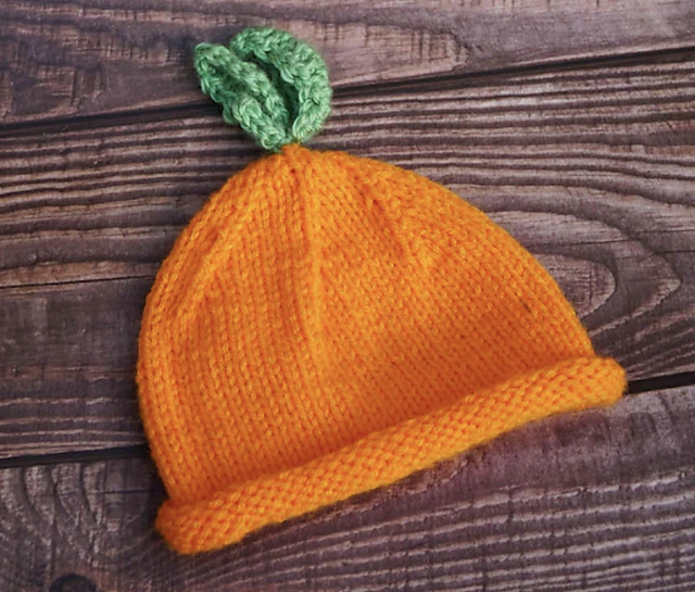 Lil Pumpkin Baby Hat