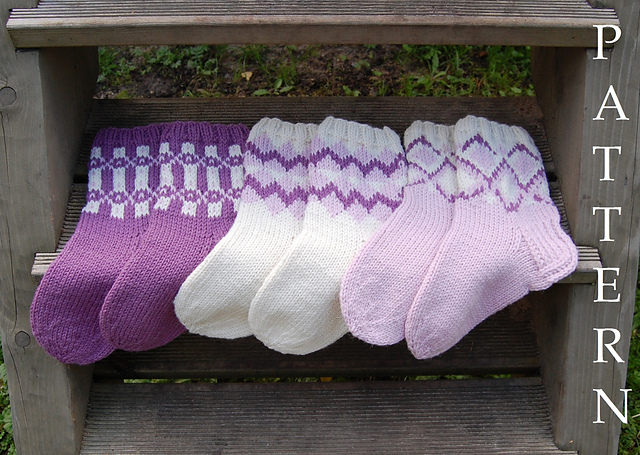Fair Isle Inspired Socks