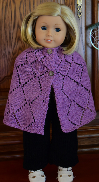Diamond Cape for the American Girl Doll
