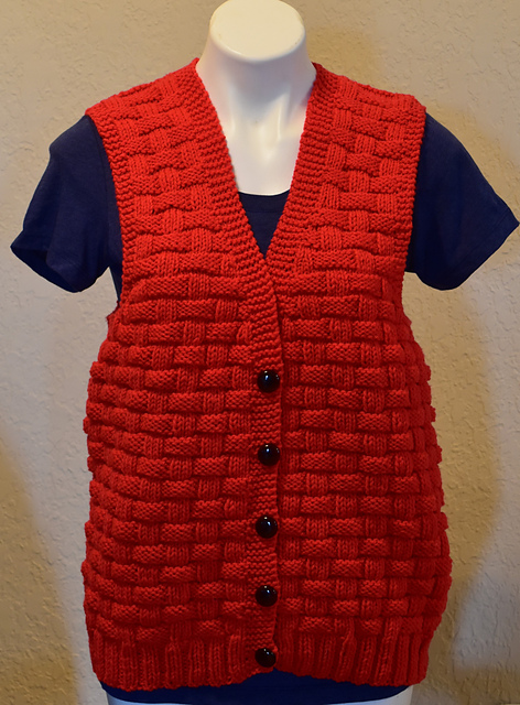 Basket Weave Vest