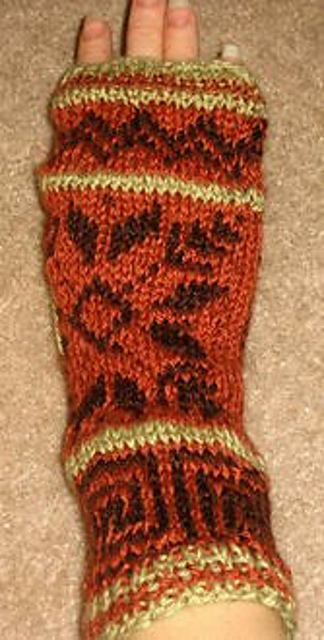 Fair Isle Mitts