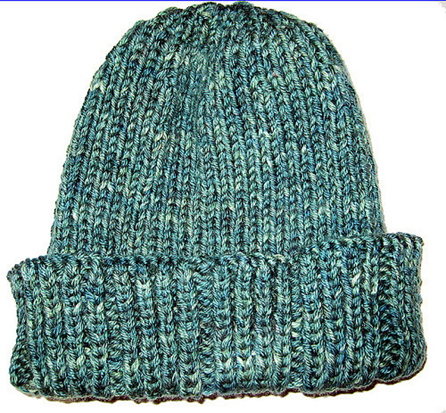 Ravelry: Basic Ribbed Hat pattern by Laura Lough