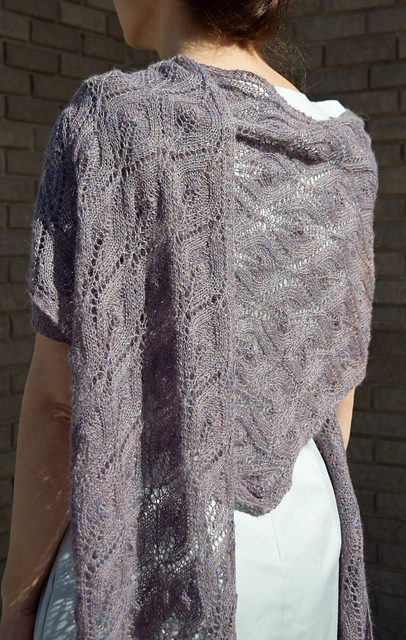 Soft Glow of Candlelight Shawl