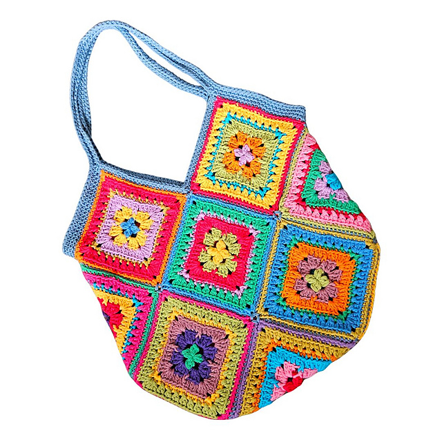 Calliope Granny Square Bag