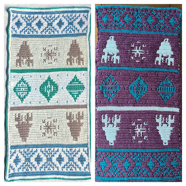 Snow Deer! Table Runner