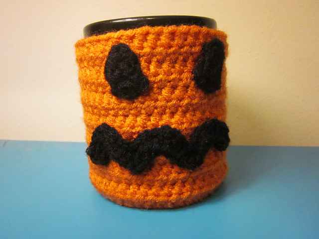Jack O' Lantern Mug Cozy
