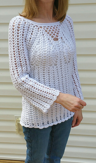 Elegant Pineapple Sweater