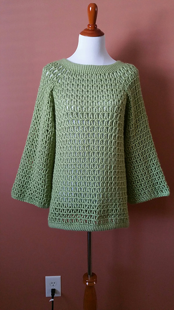 The Kimberly V Stitch Pullover Sweater