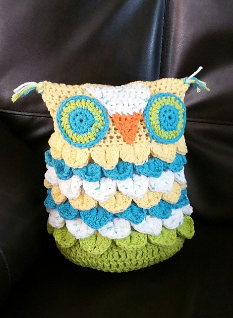 Crocodile Stitch Owl