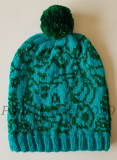 Bulbasaur Fair Isle Hat